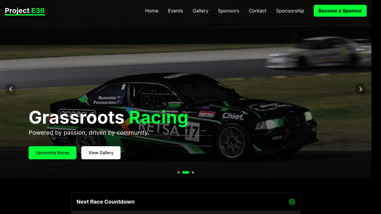Project E36 Race Team